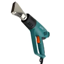 سشوار صنعتی 2000 وات پاور اکشن مدل HG2000V مجموعه 8 عددی