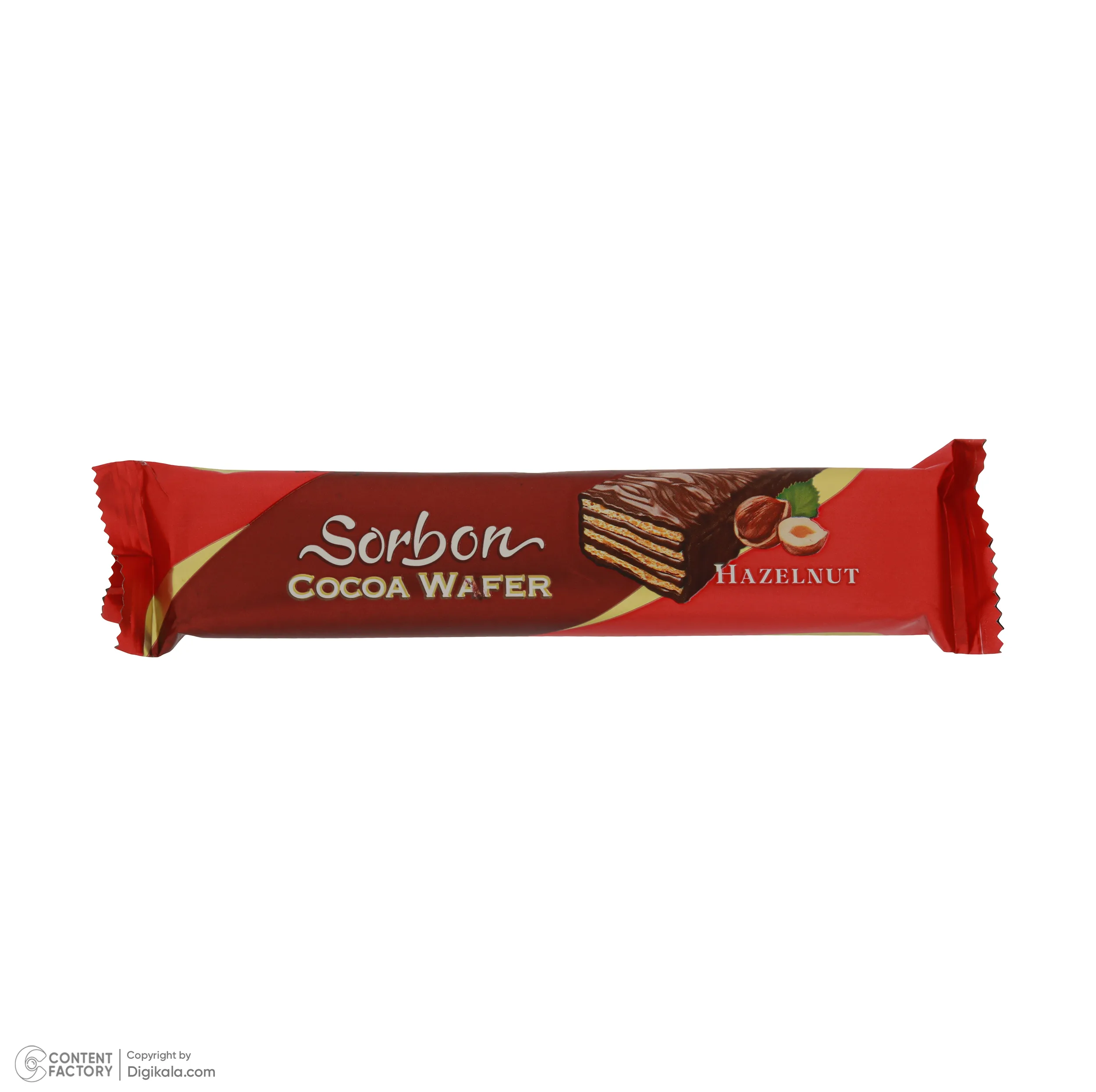 ویفر کاکائویی فندقی سوربن - 40 گرم