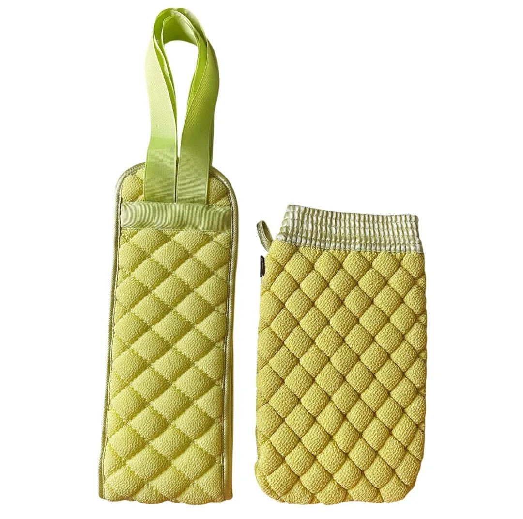 لیف حمام کارامل مدل ماساژ کد 77151 مجموعه 2 عددی