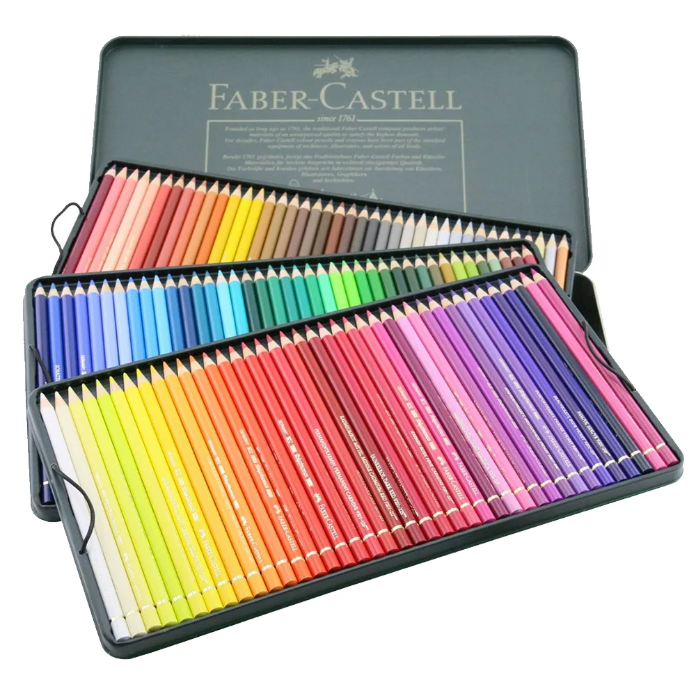 مداد رنگی 120 رنگ فابر کاستل مدل Polychromos کد 62817