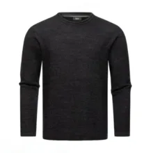پلیور یقه گرد مردانه اسموگ مدل CHARCOAL