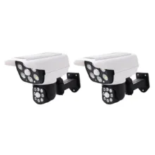 چراغ پارکی خورشیدی مدل New-360 درجه بسته 2 عددی