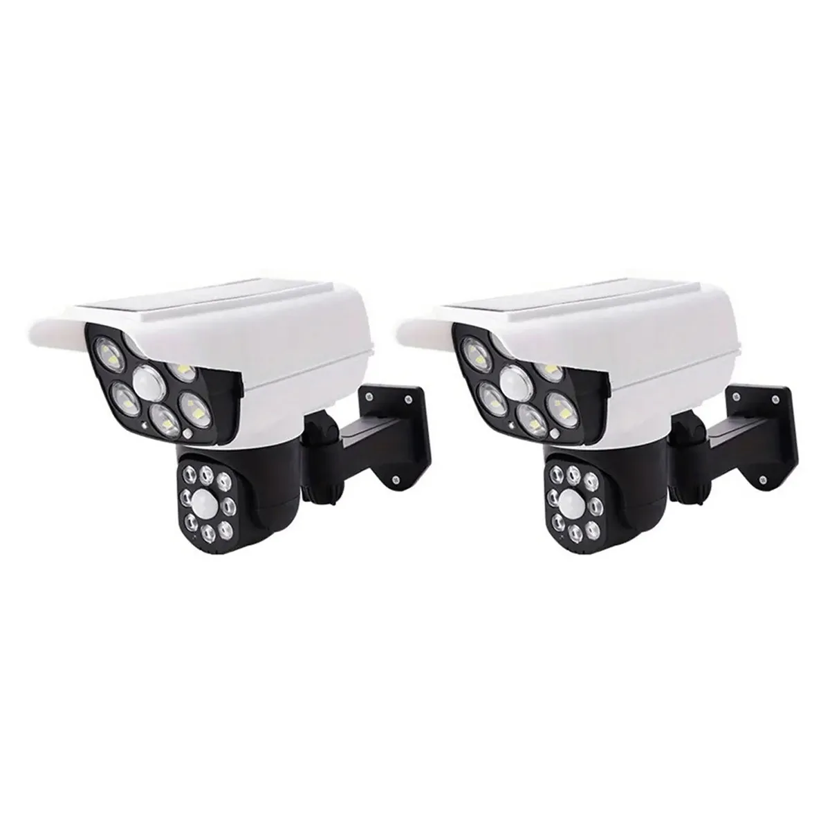چراغ پارکی خورشیدی مدل New-360 درجه بسته 2 عددی