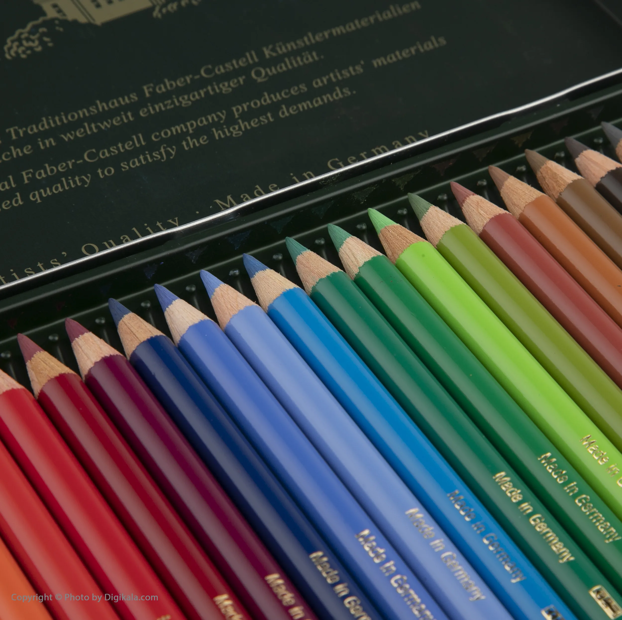 مداد رنگی 24 رنگ فابر کاستل مدل Polychromos