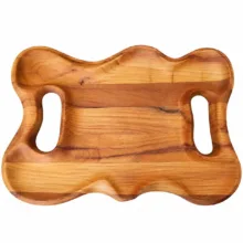 سینی دسته دار مدل دفرمه سایز 28×41 سانتی متر