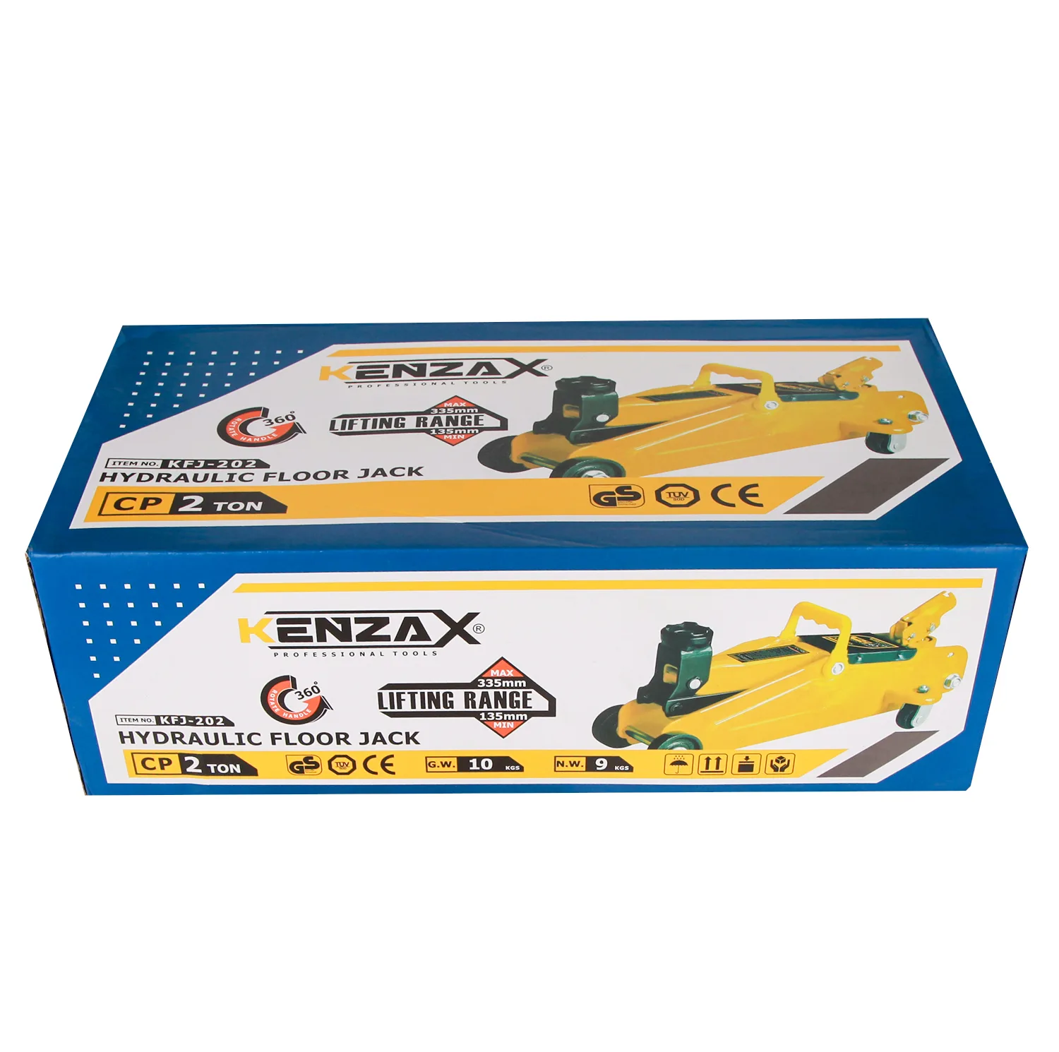 جک خودرو کنزاکس مدل KFJ-202 ظرفیت 2 تن