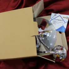 سردوش حمام پاپیروس مدل Geloris مجموعه دو عددی