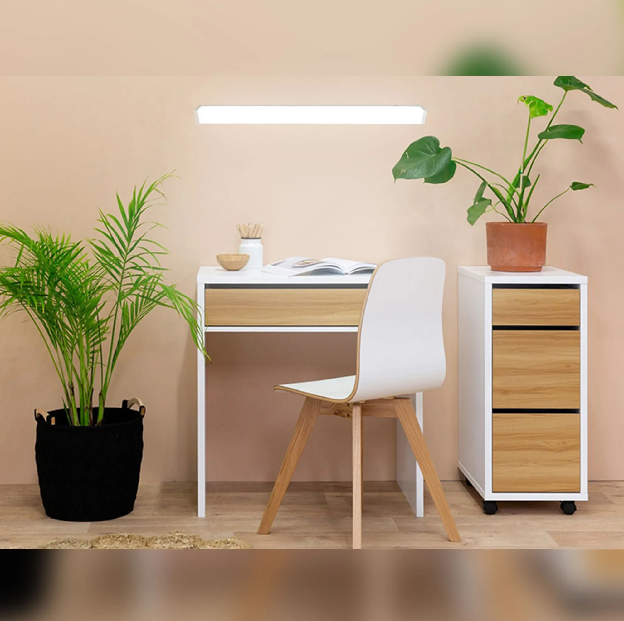 چراغ دیواری 40 وات زمان نور مدل نپتون طرح بالا آینه ای