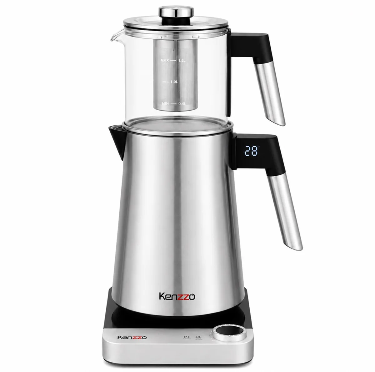چای ساز برقی روی هم کنزو مدل KT_1520