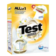 پودر لباسشویی دستی تست مدل allin 1 وزن ۶۰۰ گرم