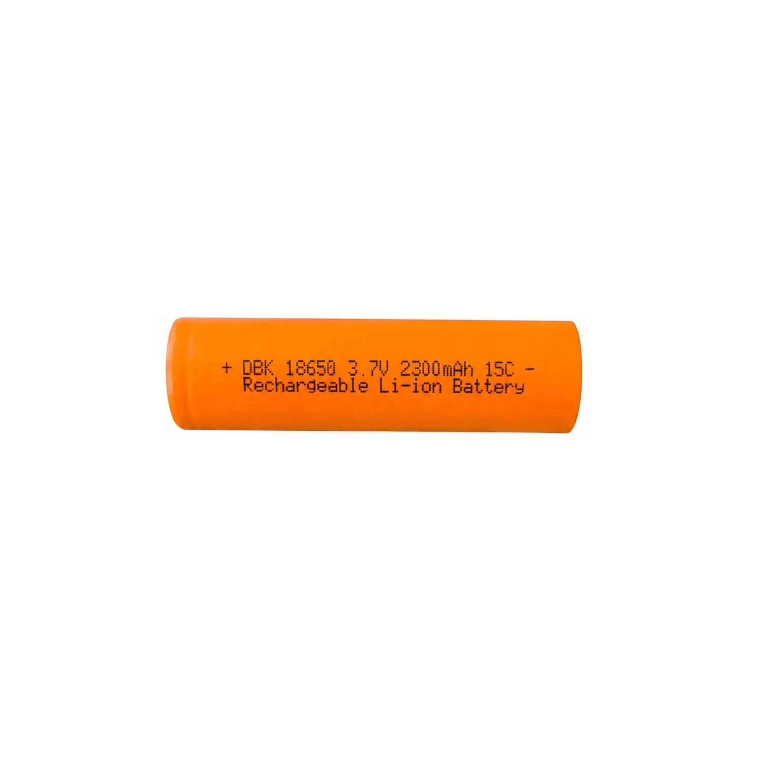 باتری لیتیومی قابل شارژ دی بی کی مدل 18650 2300mAh 15c 3.7V LI-ION ظرفیت 2300 میلی آمپر ساعت