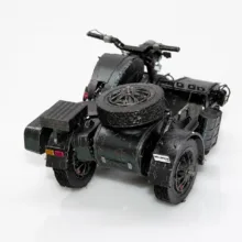 پازل سه بعدی فلزی رنگی 193تکه برند پیسکول مدل 750 motorcycle مناسب رده سنی +16