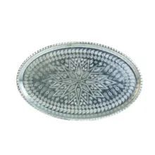 سینی مسی مدل بیضی  کد za93113578-2