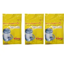 پاکت جاروبرقی تیوا مدل 033  سه بسته 9 عددی مناسب برای جاروبرقی سطلی