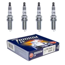 شمع خودرو ان جی کی مدل LFR7AIX 2309 پایه بلند سوزنی ایریدیوم بسته 4 عددی