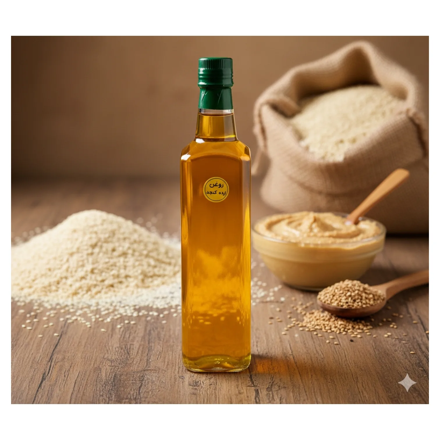 روغن ارده کنجد - 1 کیلوگرم