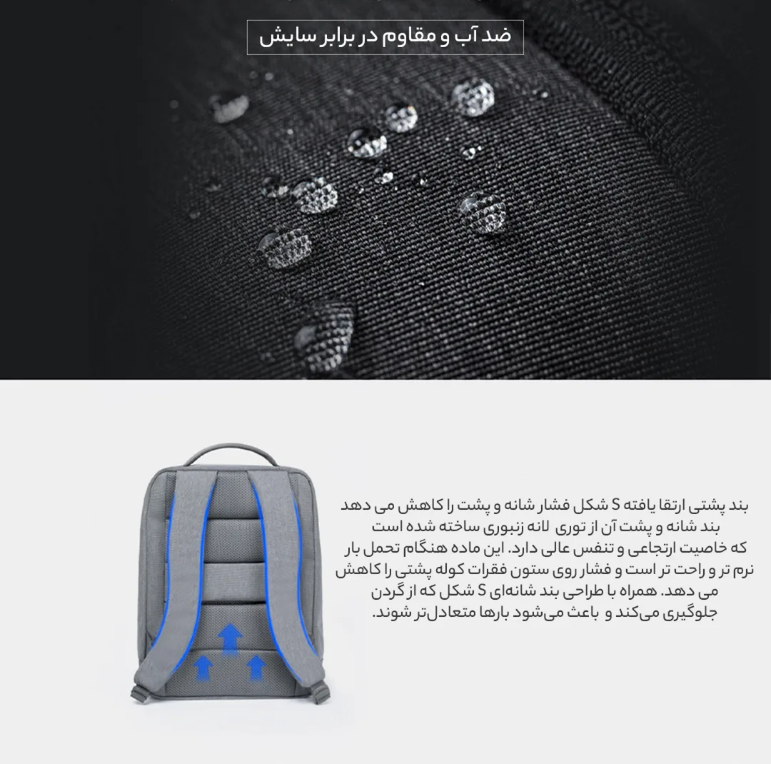 کوله پشتی شیائومی مدل Urban 2