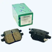 لنت ترمز عقب آی بی کی مدل D2254M دو جفت مناسب برای تویوتا کرولا و تویوتا پریوس