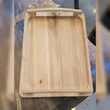 سینی چوبی مدل F-ch