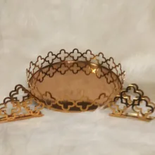 سینی برنوا مدل کف آینه کد Sh.1