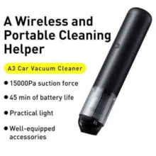 جارو شارژی خودرو باسئوس مدل A3 Car Vacuum Cleaner Lite