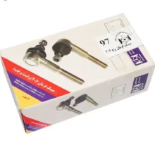 کیت جلوبندی شرکت تولیدی قطعات جلوبندی خودرو ایران لاهیجان کد 03 مناسب برای پژو 206 بسته 6 عددی