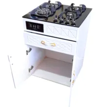 اجاق گاز 4 شعله هاکان مدل دو درب با ترموکوپل _HTH-PADYSNY_TERMOKOPL