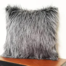 کوسن مدل خز خرگوشی پشت و رو خز