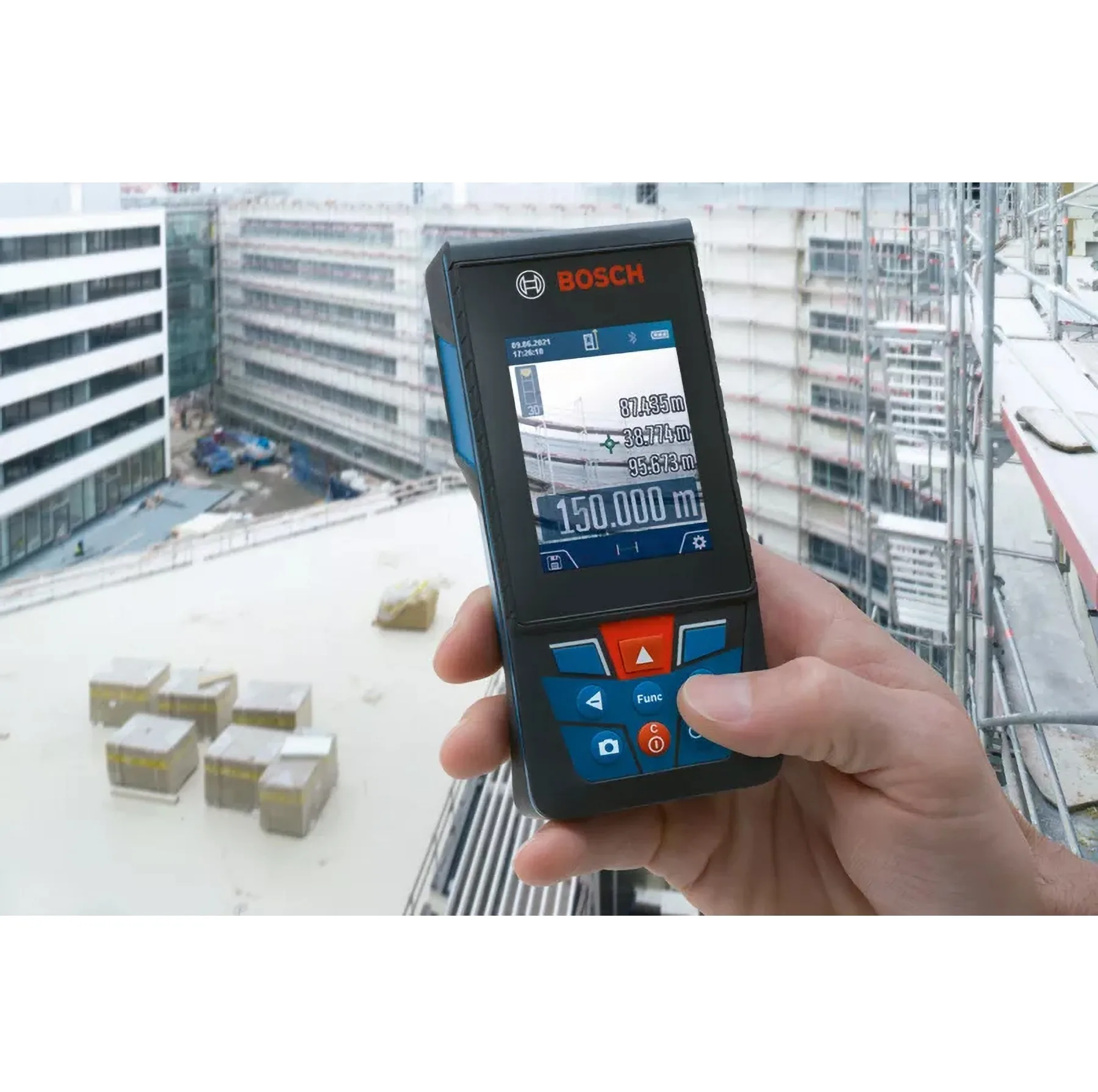 متر لیزری بوش مدل GLM150-27 C Professional