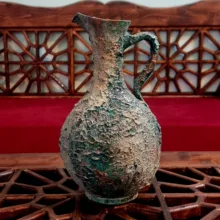 پارچ سفالی مدل کهنه کاری