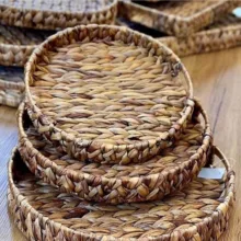سینی مدل حصیری مجموعه سه عددی