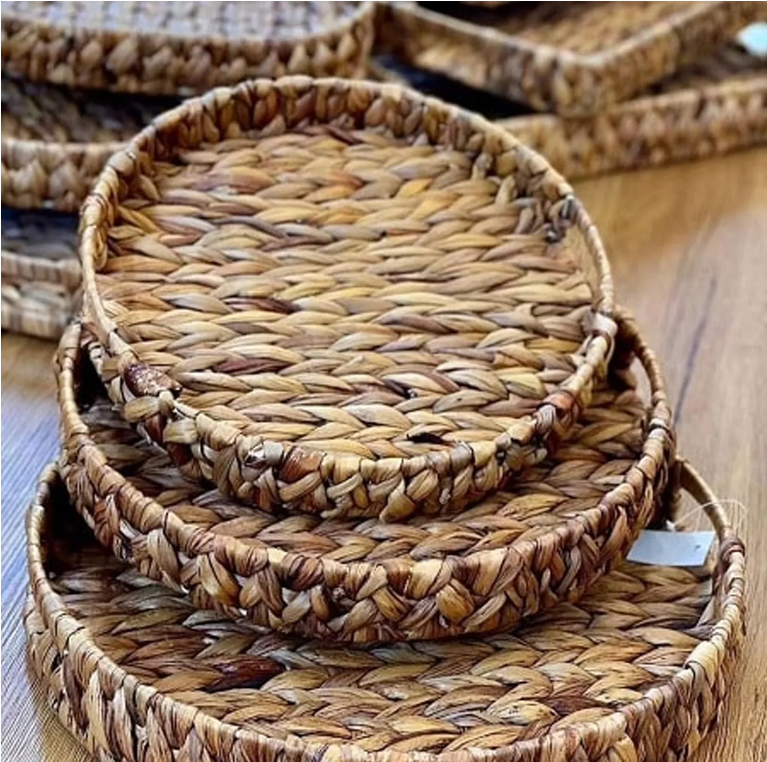 سینی مدل حصیری مجموعه سه عددی