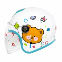 کلاه کاسکت ردلاین مدل  910 BRIGHT WHITE / Little Bear