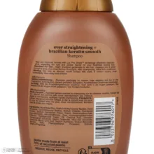شامپو مو او جی ایکس مدل Keratin مناسب برای انواع مو حجم 385 میلی لیتر