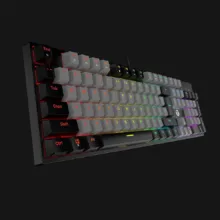کیبورد گیمینگ فنتک مدل ATOM104 MK886V2Blueswitch