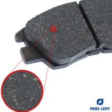 لنت ترمز جلو لنت پارس کد 70012 مناسب برای ون دلیکا