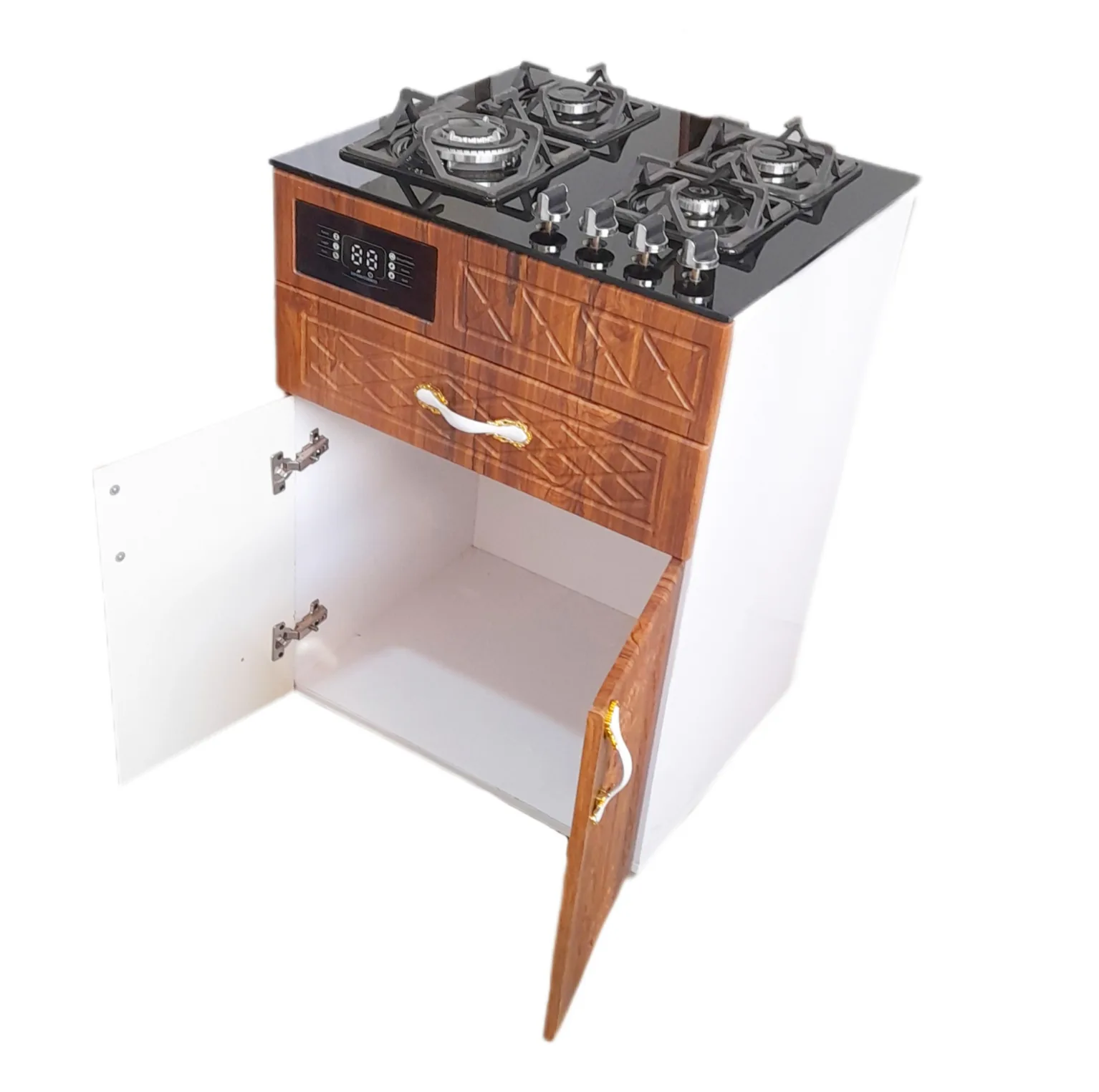 اجاق گاز 4 شعله هاکان مدل دو درب با ترموکوپل THT/BM5TERMOKOPL