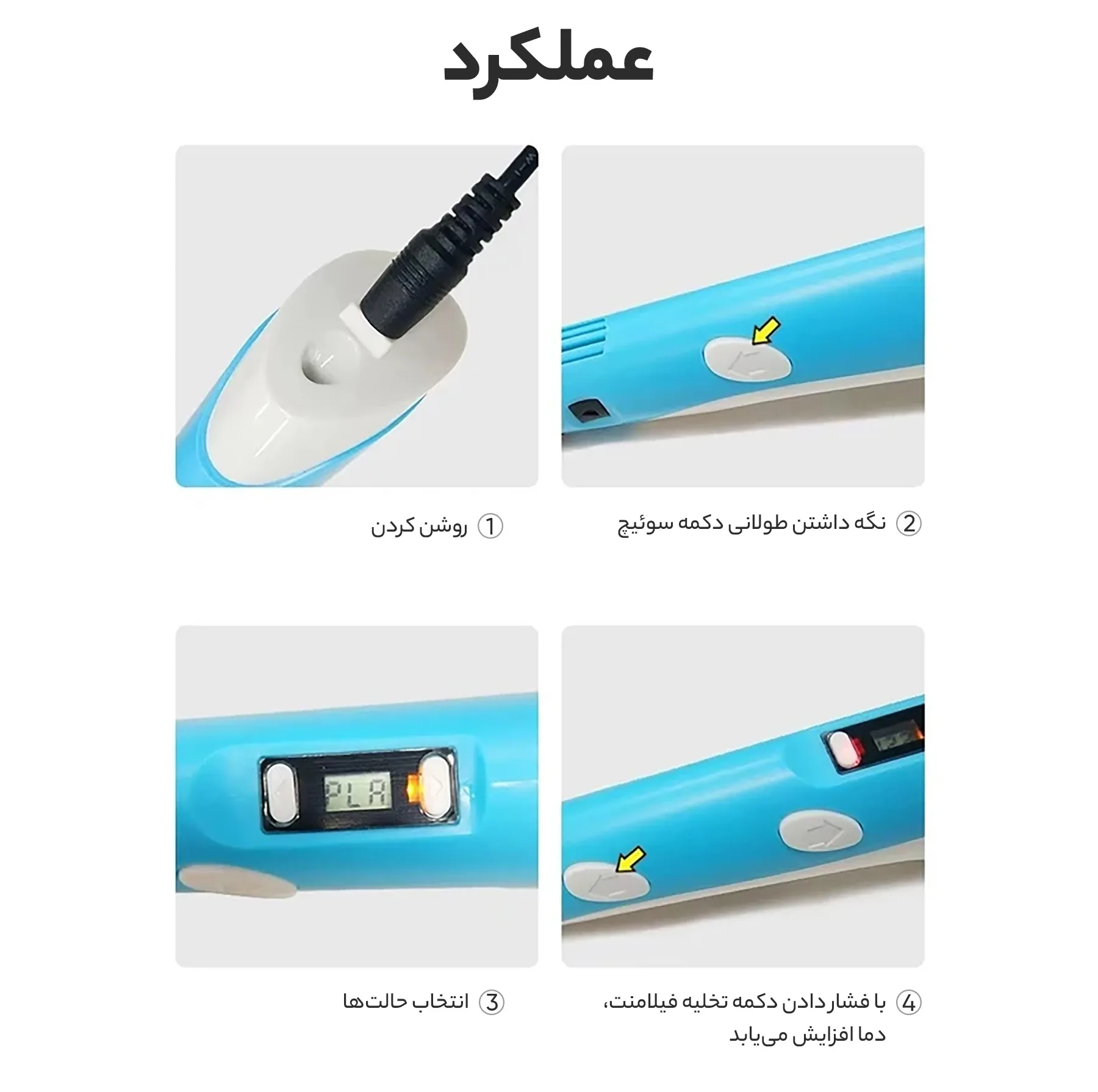 قلم طراحی سه بعدی مای ریول مدل RP-100B