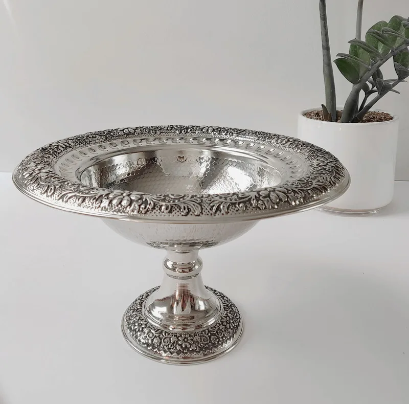 آجیل خوری مسی مدل ارکیده کد ZH345.13