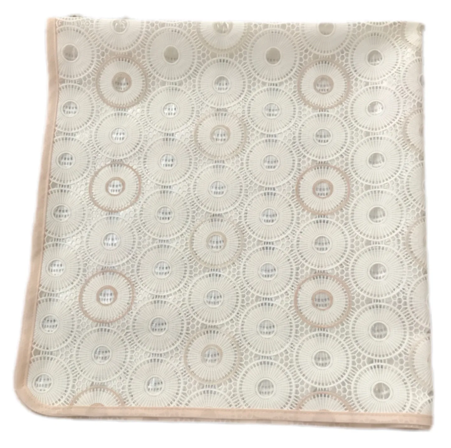 سفره 3 نفره مدل رویال طرح گیپور سایز 100×70 سانتی متر کد 04