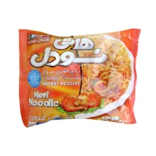 نودل نیمه آماده با عصاره مرغ هاتی کارا – 77 گرم
