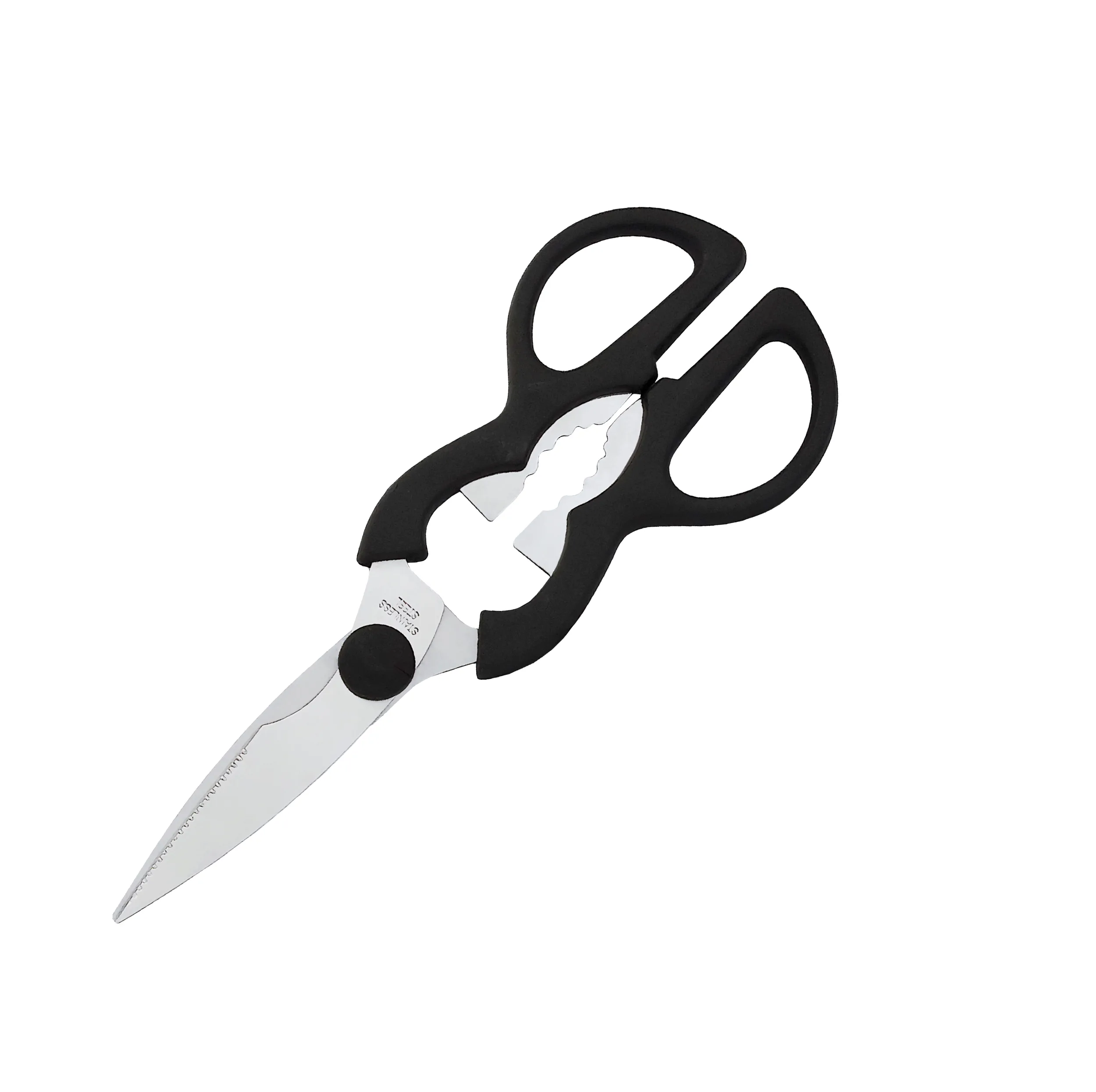 سرویس چاقو 11 پارچه با تیغه استیل و با دسته استیل و باکالیت هپی کیچن مدل Stone Knife 11