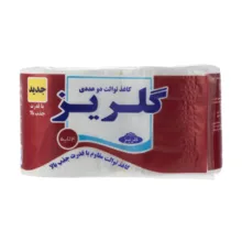 دستمال توالت گلریز مدل 07  4 بسته 2 عددی