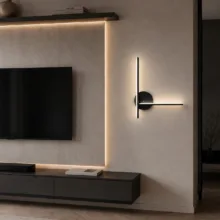 دیوارکوب 2 شعله نور از ما رشکان مدل 2kh.90