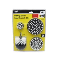فرچه مبل شوی سر دریلی جی تی آی مدل YP-85534/2-3.5-4/5INCH مجموعه 4 عددی