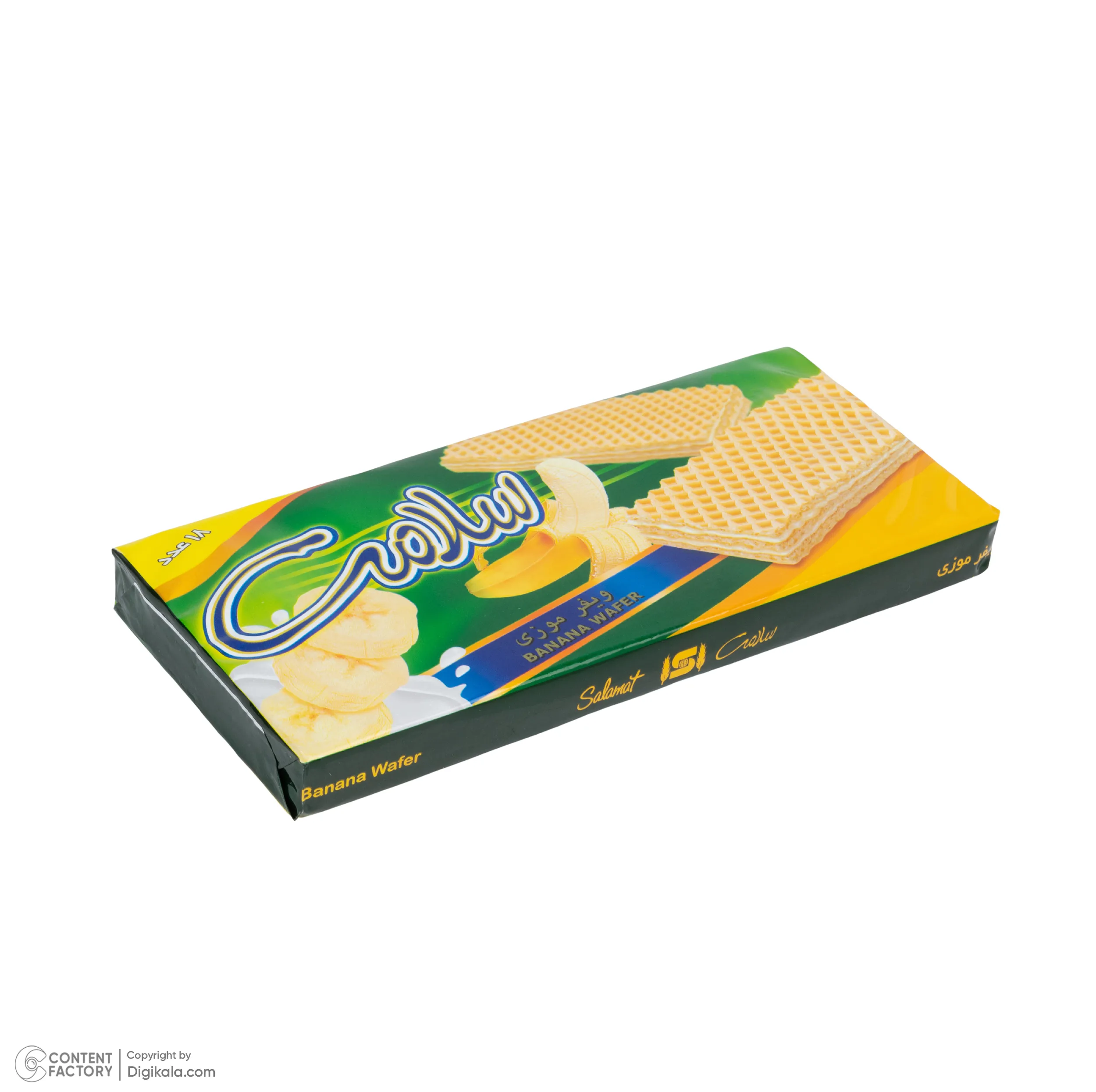 ویفر موزی کرمدار سلامت - 85 گرم