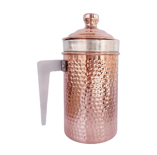 لیوان مسی مدل دمنوش طرح چکشی کد ZH293.1