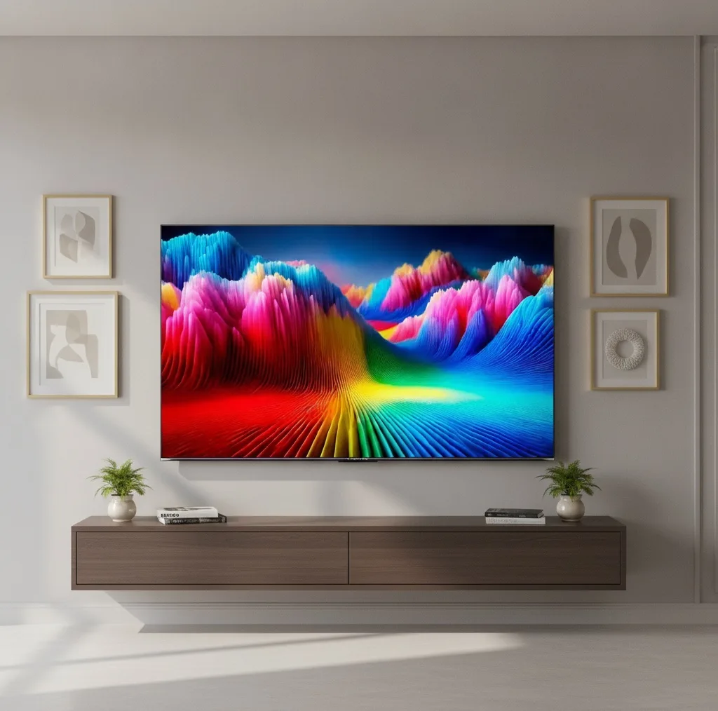 تلویزیون 100 اینچ کیو ال ای دی هوشمند ایکس ویژن مدل 100X25