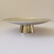 شیرینی خوری مسی مدل مدرن کد ZH407.8