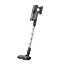 جارو شارژی عصایی دو منظوره آ ا گ مدل Ap61CB21DG با باتری 2500 میلی‌آمپر، قدرت موتور 21.6 ولت، زمان کارکرد تا 50 دقیقه، نمایشگر شارژ، فیلتر قابل شستشو و لامپ LED کفی پارویی